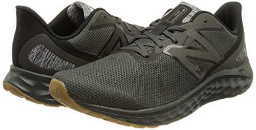 New Balance Men's Fresh Foam Arishi V4 Running Shoe, Blacktop/Gum, 12