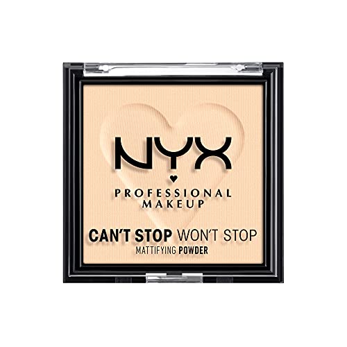 NYX PROFESSIONAL MAKEUP Can't Stop Won't Stop Mattifying Pressed Powder - Fair