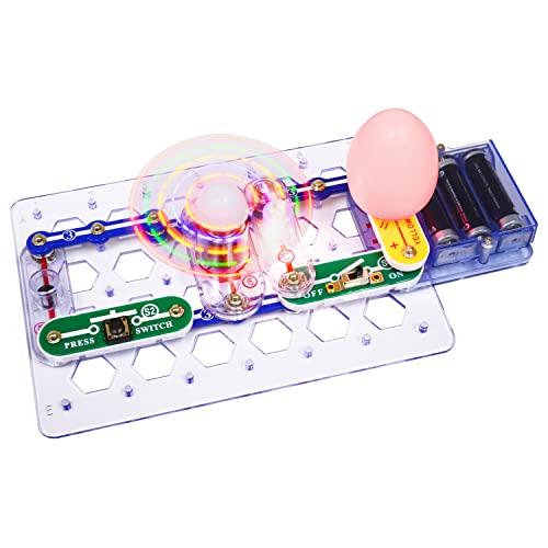 Snap Circuits Beginner, Electronics Exploration Kit, Stem Kit For Ages 5-9 (SCB-20)