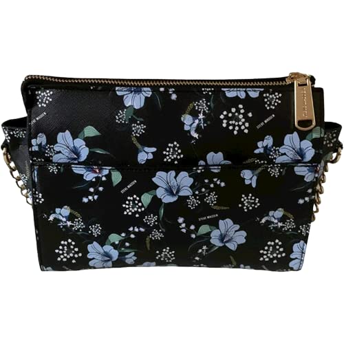 Steve Madden BLEXI Crossbody Bag (Black w/Flowers)