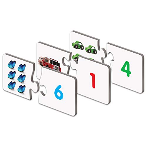 The Learning Journey: Match It! - Counting - 30 Piece Self-Correcting Number and Learn to Count Puzzle - Preschool Learning Toys - Award Winning Toys