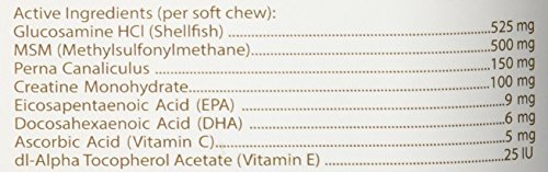 Healthy Breeds Synovial 3 Dog Hip and Joint Support Soft Chews For Labrador Retriever, Black - Over 200 Breeds - Glucosamine Msm Omega and Vitamins Supplement - Cartilage Care - 240 Ct