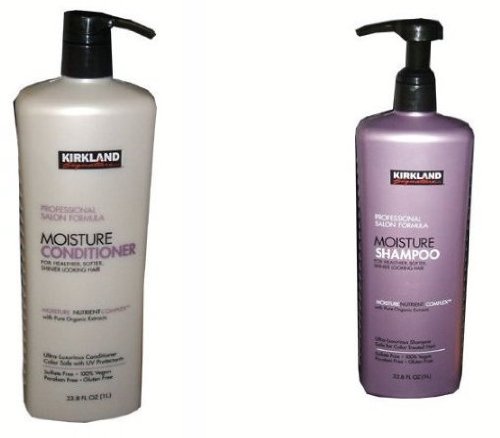 Kirkland Signature Professional Salon Formula Moisture Shampoo or Conditioner (33.8 Oz Each) (shampoo and Conditioner Set) By 1count
