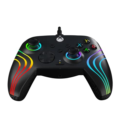 PDP Afterglow Wave LED Controller for Xbox Series X|S, Xbox One, Windows 10/11