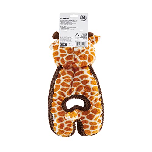 Charming Pet Cuddle Tugs Giraffe Plush Squeaky Dog Toy