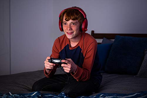 Turtle Beach Recon 70 PlayStation Gaming Headset for PS5, PS4, Xbox Series X, Xbox Series S, Xbox One, Nintendo Switch, Mobile, and PC with 3.5mm - Flip-to-Mute Mic, 40mm Speakers, 3D Audio – Red