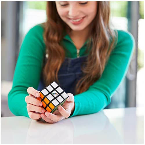 Rubik's Cube, The Original 3x3 Cube 3D Puzzle Fidget Cube Stress Relief Fidget Toy Brain Teasers Travel Games, for Adults and Kids Ages 8 and up