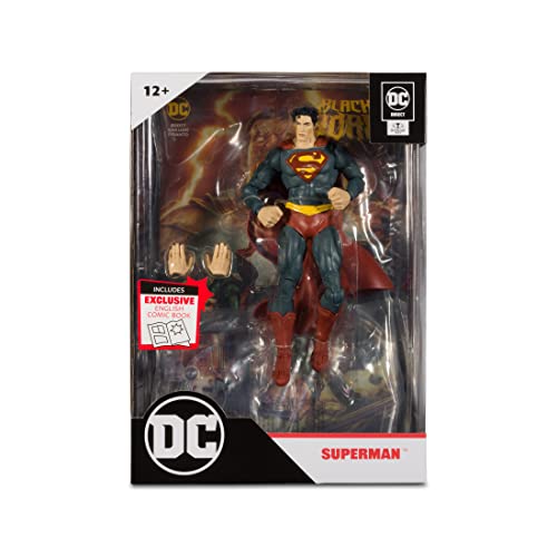 McFarlane Toys DC Direct - Page Punchers - 7' Figure with Comic - Black Adam Wave 1 - Superman