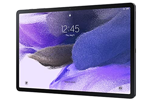 SAMSUNG Galaxy Tab S7 FE 12.4” 256GB WiFi Android Tablet w/ Large Screen, Long Lasting Battery, S Pen Included, Multi Device Connectivity, US Version, 2021, Mystic Black