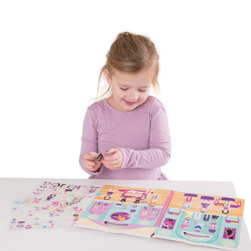Melissa and Doug Puffy Sticker Play Set, Glamour