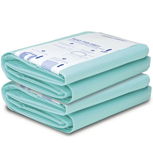 Dekor Classic Diaper Pail Biodegradable Refills | 2 Count | Most Economical Refill System | Quick and Simple to Replace | No Preset Bag Size – Use Only What You Need | Exclusive End-of-Liner Marking