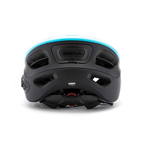 Sena R1 Smart Communications Helmet (Ice Blue, Large)