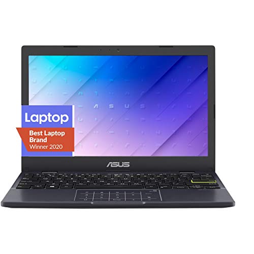ASUS Vivobook Laptop L210 11.6' Ultra Thin Laptop, Intel Celeron N4020 Processor, 4GB RAM, 128GB eMMC Storage, Windows 11 Home in S Mode with One Year of Office 365 Personal, L210MA-DS04
