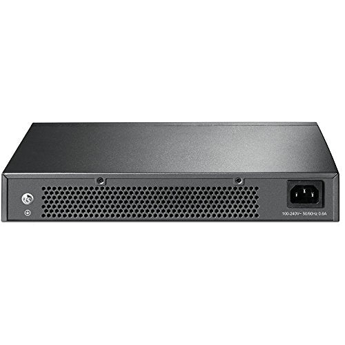 TP-Link 24 Port Gigabit Switch | Easy Smart Managed | Plug and Play | Limited Lifetime Protection | Desktop/Rackmount | Sturdy Metal w/ Shielded Ports | Support QoS, Vlan, IGMP and LAG (TL-SG1024DE)