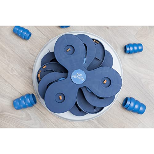 TRIXIE Dog Activity Flower Tower Dog Puzzle Toy | Dog Treat Puzzle | Interactive Play | Enrichment Toys | Slow Feeder