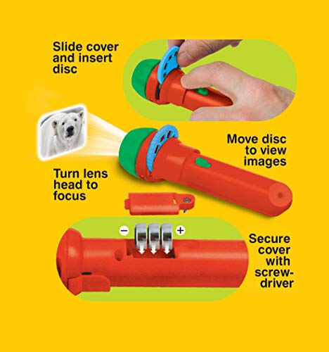 Brainstorm Toys Most Deadly Flashlight and Projector, Multi, One Size