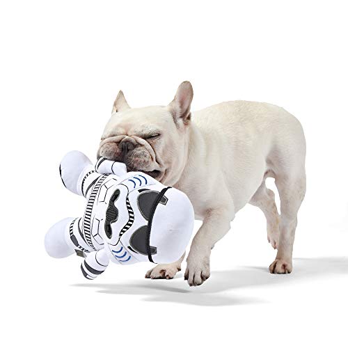Star Wars Storm Trooper Dog Toy 12 Inch Plush Toy for Dogs, White Storm Trooper Figure Toy| Large Star Wars Plush Toys Fabric Plush Dog Toy, Squeaky Star Wars Plush Toys for Large Dogs