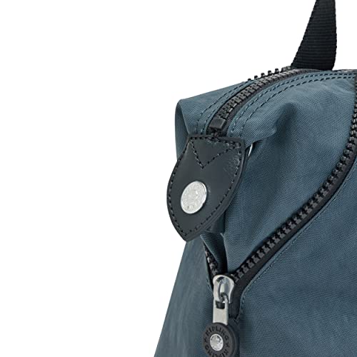 Kipling Women's Art Mini Tote Bag, Lightweight Small Weekender, Travel Handbag, Nocturnal Grey