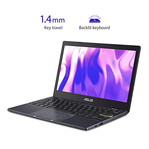 ASUS Vivobook Laptop L210 11.6' Ultra Thin Laptop, Intel Celeron N4020 Processor, 4GB RAM, 128GB eMMC Storage, Windows 11 Home in S Mode with One Year of Office 365 Personal, L210MA-DS04