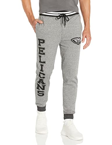 Ultra Game NBA Men's Soft Fleece Active Jogger Sweatpants