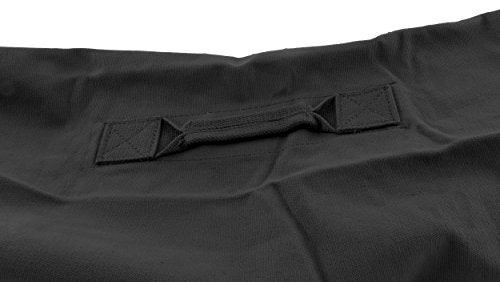 Deluxe Duffel Bag w/Zipper, Black - 42'X15'X15'