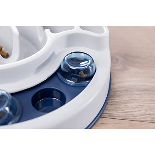 TRIXIE Dog Activity Slide and Feed Strategy Game, Level 2, Dog Puzzle Toy, Dog Treat Puzzle, Interactive Play, Enrichment Toys, Slow Feeder