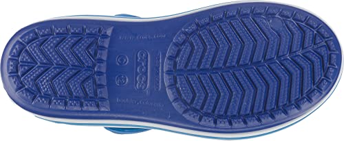 Crocs Kids' Crocband Sandals, Cerulean Blue/Ocean, 12 Little Kid