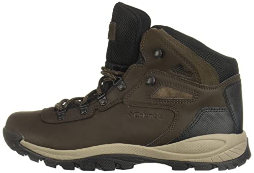 Columbia womens Newton Ridge Plus Waterproof Hiking Boot, Cordovan/Crown Jewel, 6 US