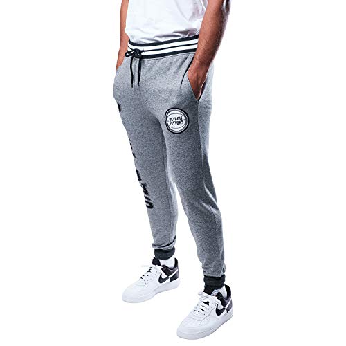 Ultra Game NBA Men's Soft Fleece Active Jogger Sweatpants