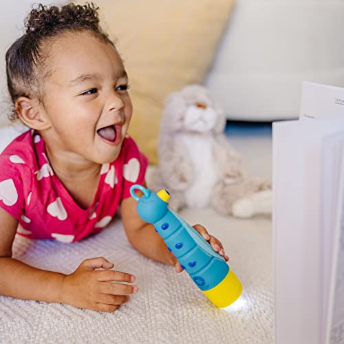 Melissa and Doug Sunny Patch Flash Firefly Bug Flashlight for Kids - Toddler Flashlight, Flashlight For Kids Ages 3+, Multicolor, Pack of 1