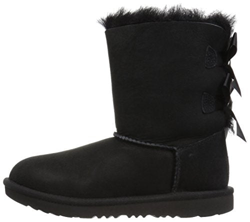 UGG Kids' Bailey Bow Ii Boot, Black, 12 Toddler US