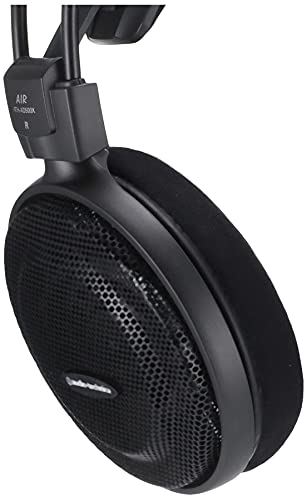 Audio-Technica ATH-AD500X Audiophile Open-Air Headphones, Black (AUD ATHAD500X)