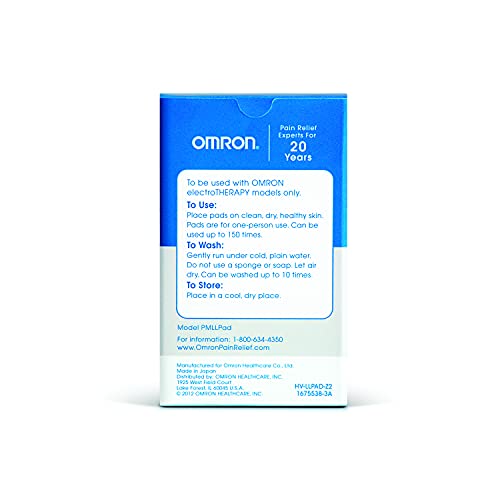 Omron Tens Therapy Pain Relief Long Life Pads, 2 count