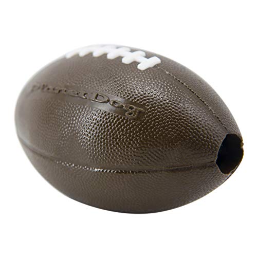 Planet Dog Orbee-Tuff Football Treat-Dispensing Dog Chew Toy