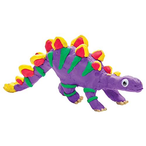 Creativity for Kids Create with Clay Dinosaurs - Build 3 Dinosaur Figures with Modeling Clay