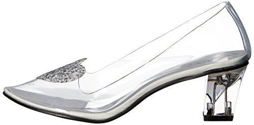 Ellie Shoes Women's 212-ariel Slide Pump, Clear, 6 M US