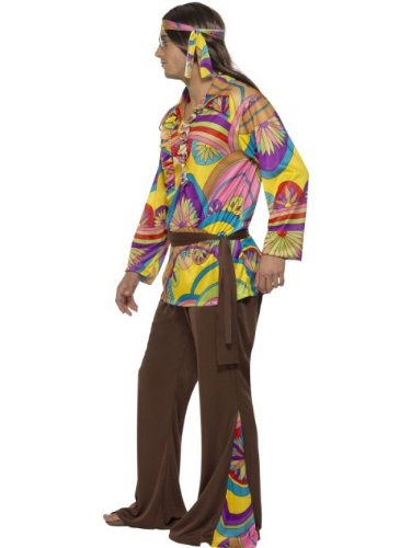 Smiffys Psychedelic Hippie Man Costume