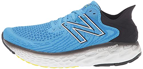 New Balance Men's Fresh Foam 1080 V11 Running Shoe, Helium/Black, 9