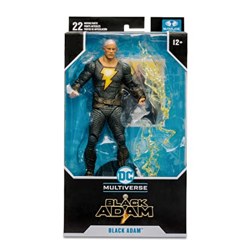 McFarlane Toys DC Black ADAM Movie 7IN Figures - Black ADAM (Hero Costume)