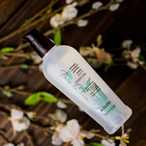 Bain de Terre Shine Serum | Recovery Complex Anti-Frizz | Argan and Monoi Oils | Paraben Free | Color-Safe | 10.1 Fl Oz