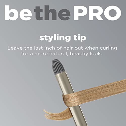 INFINITIPRO BY CONAIR Tourmaline 3/4-Inch Ceramic Curling Iron, ¾-inch barrel produces tight curls – for use on short to medium hair