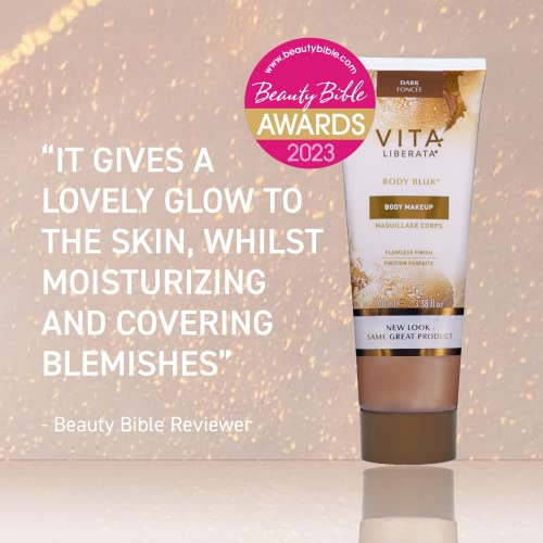 Vita Liberata Body Blur, Leg and Body Makeup. Skin Perfecting Body Foundation for Flawless Bronze, Easy Application, Radiant Glow, Evens Skin Tone, New Packaging