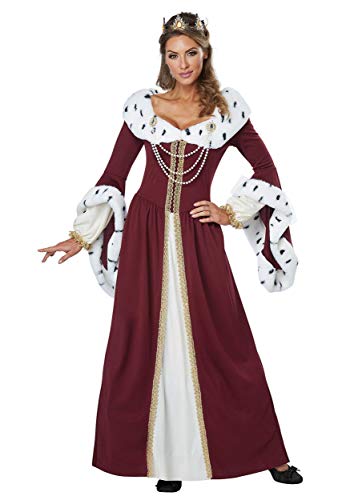 Womens Royal Storybook Queen Costume Size Small 6-8