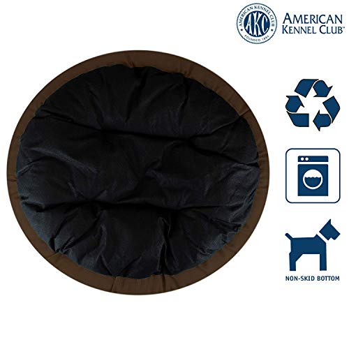 AKC Casablanca Round Solid Pet Bed