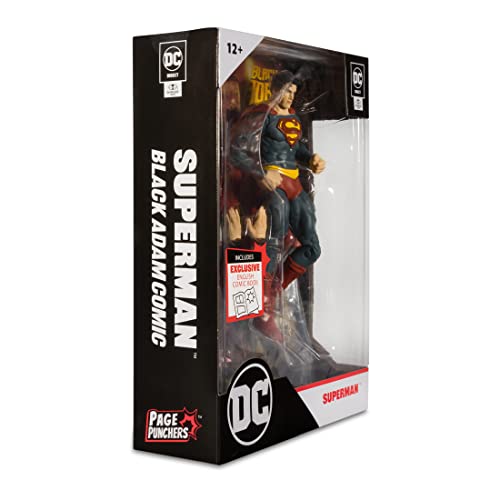 McFarlane Toys DC Direct - Page Punchers - 7' Figure with Comic - Black Adam Wave 1 - Superman