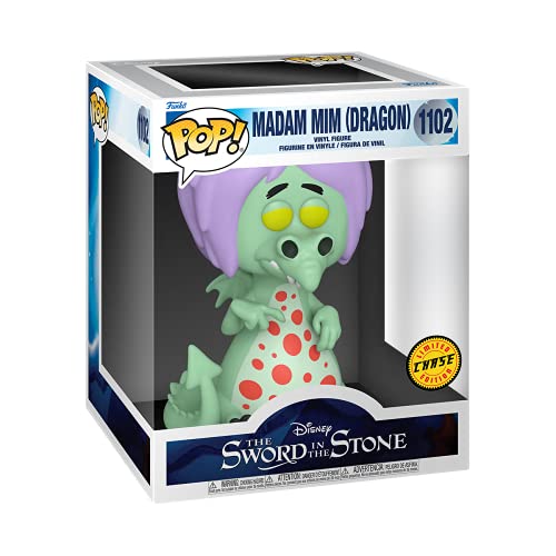 POP Disney: Sword in The Stone - Mim as Dragon with Chase (Styles May Vary), Multicolor, 6 inches (49160)