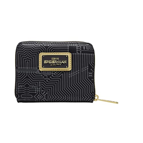 Loungefly Marvel NO Way Home Spiderman Cosplay Wallet, Multicolor, (MVWA0169)
