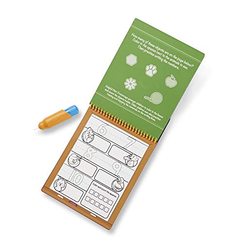 Melissa and Doug On the Go Water Wow! Reusable Water-Reveal Activity Pads,3-pk, Colors, Numbers, Alphabet