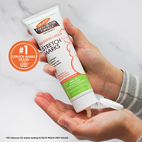 Palmer's Cocoa Butter Massage Cream for Stretch Marks, 4.4 Ounce