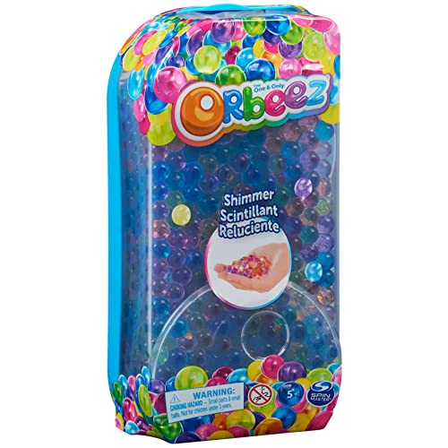 Orbeez Water Beads, The One and Only, Multi-Colored Shimmer Feature Pack with 1,300 Fully Grown, Sensory Toy for Kids Ages 5 and up